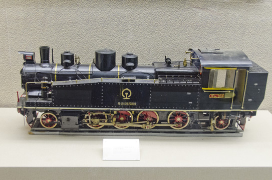 JF51型法造米轨蒸汽机车模型