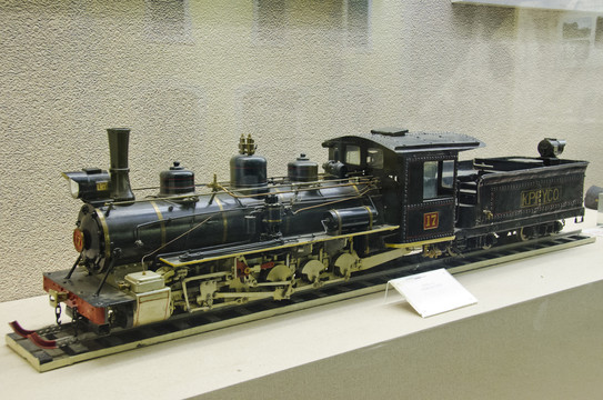 寸轨蒸汽机车模型