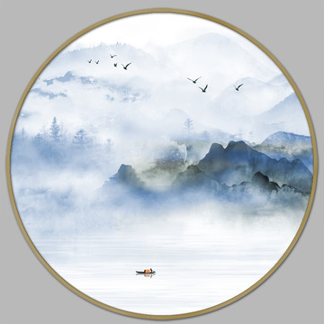 山水圖