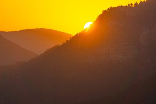 济南千佛山日出109