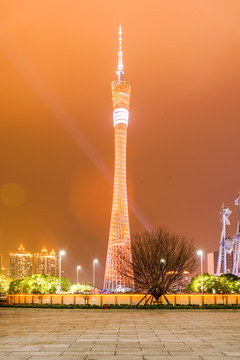 广州小蛮腰夜景