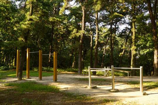 韩国公园公共健身器材单杠
