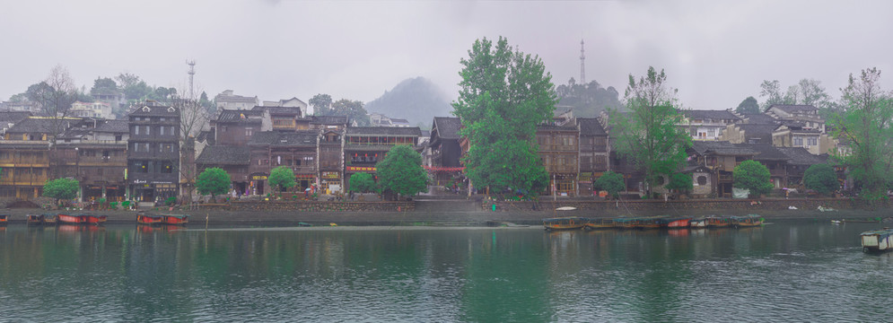 湘西州花桓县边城美景