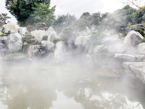 人造水景