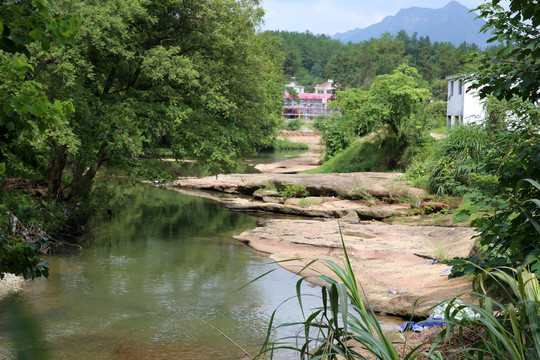 小河风景