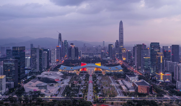 深圳福田中心区