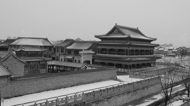 中式建筑老照片