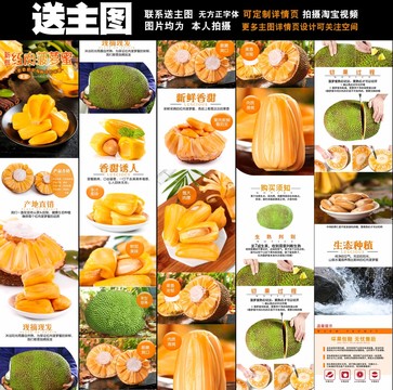 紅肉菠蘿蜜詳情頁(yè)