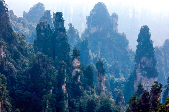 张家界森林公园天门山