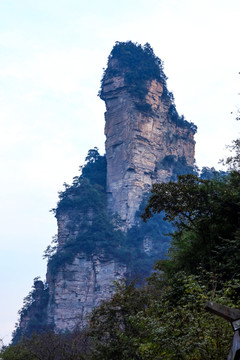 张家界森林公园天门山