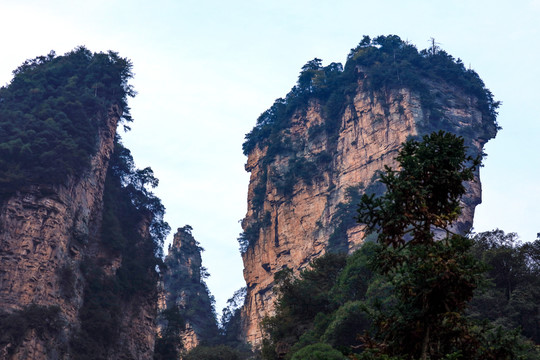 张家界森林公园天门山