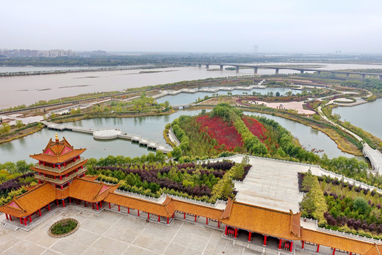 黄河楼景区