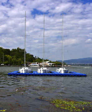 大凉山明珠邛海风光