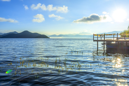 泸沽湖风光