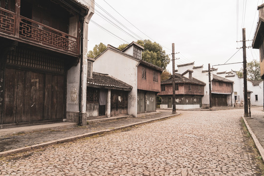 老上海街景