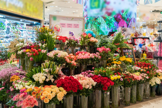 鲜花店铺