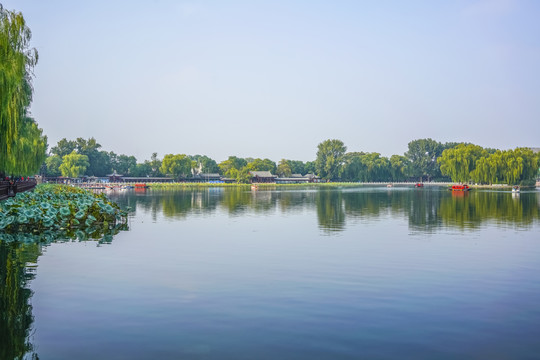 北京什刹海高清大图