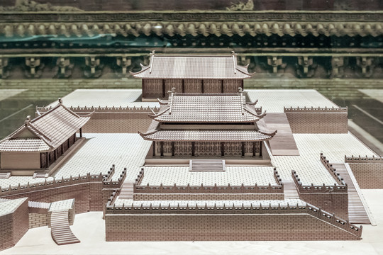 南京清凉寺模型