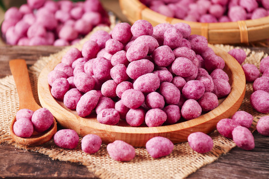 紫薯蜜豆