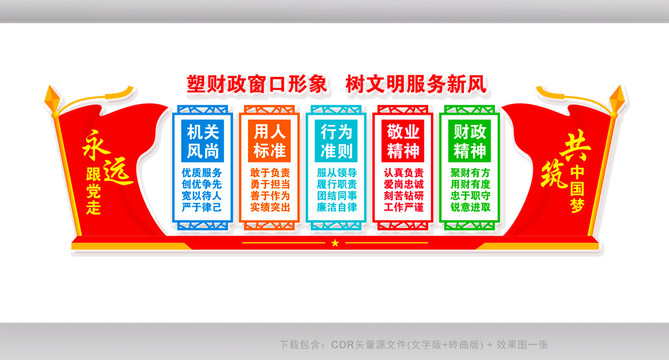 理財(cái)文化墻