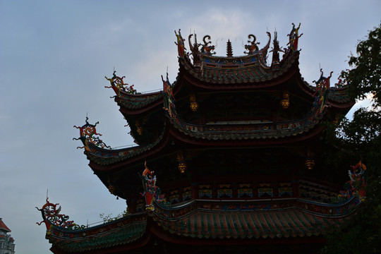 厦门南普陀寺建筑风景