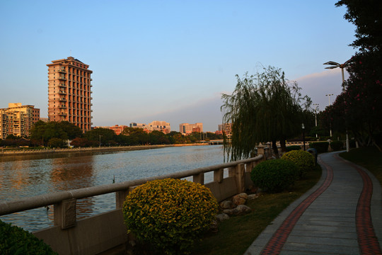 晋阳湖风景