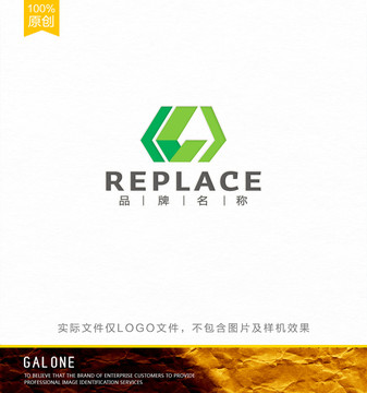 G字母logo裝飾公司logo