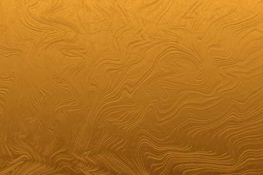 金色艺术线条浮雕背景