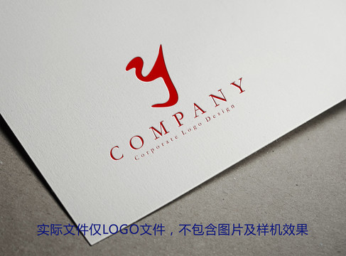 Y字母logo设计