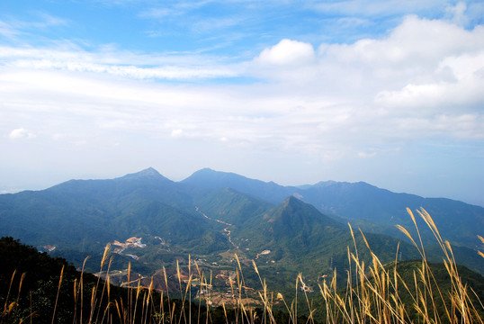 大山天空