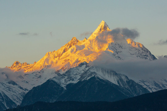 梅里雪山自然风光