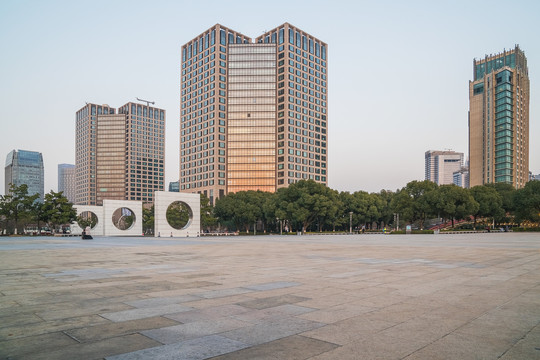 江苏省苏州圆融广场建筑旅游风光