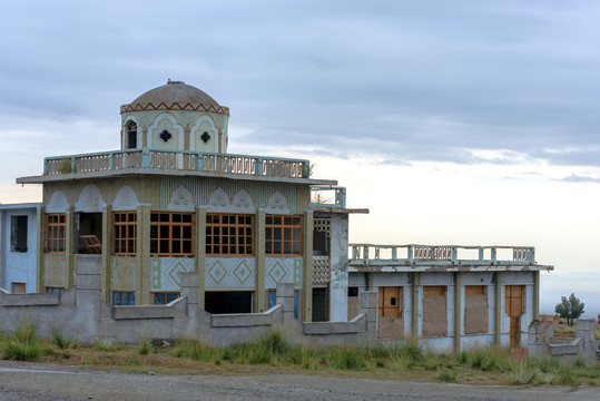 石油小镇废墟