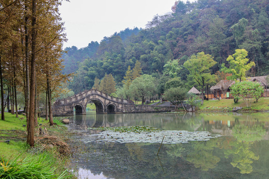 桃花源风景区风光