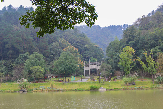 桃花源风景区风光