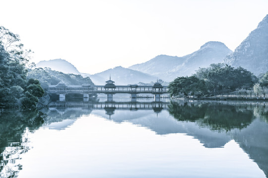 柳州龙潭公园风雨桥