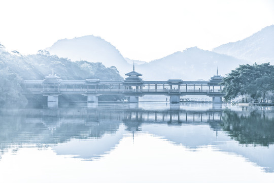 柳州龙潭公园风雨桥