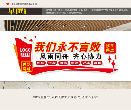 企業(yè)文化展板
