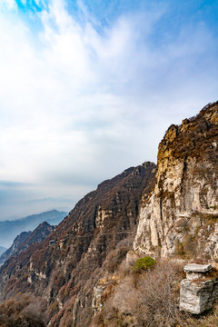 中國河北省白石山景區風景