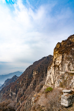 中国河北省白石山景区风景