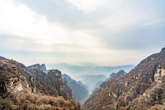 中国河北省白石山景区风景