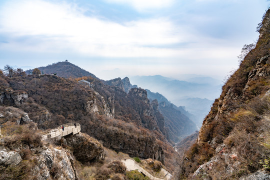 中国河北省白石山景区风景