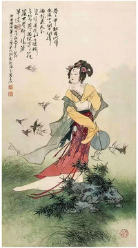 仕女畫(huà)華三川