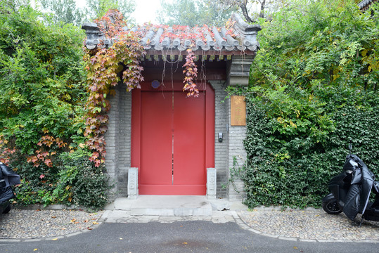 北京四合院门头