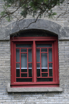 中式窗格
