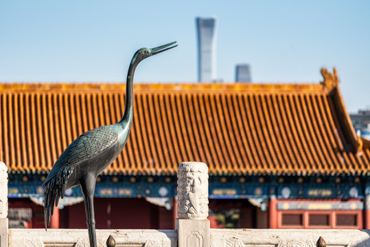 北京故宫博物馆建筑风光