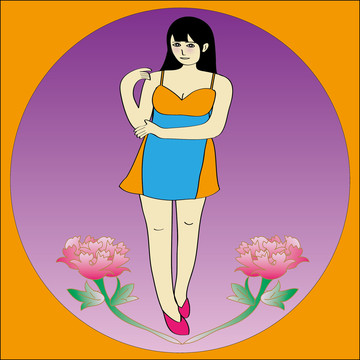 美女圖