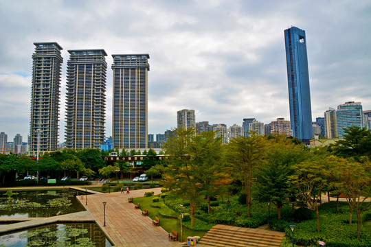 厦门海湾公园风景