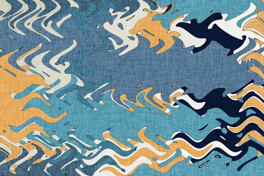 抽象花纹艺术布纹地毯