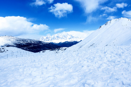 冰川雪山